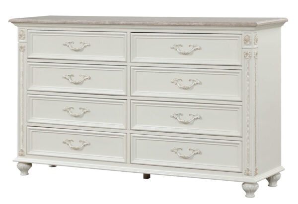 Marya white Dresser