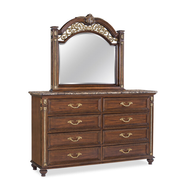 Marya Cherry Dresser & Mirror