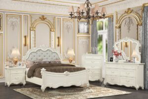 Melrose white bedroom