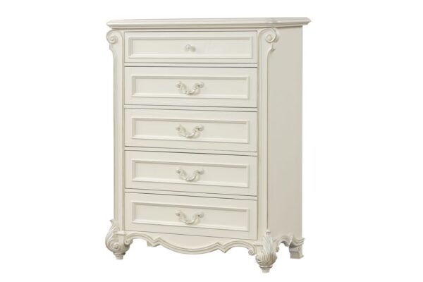 Melrose white chest